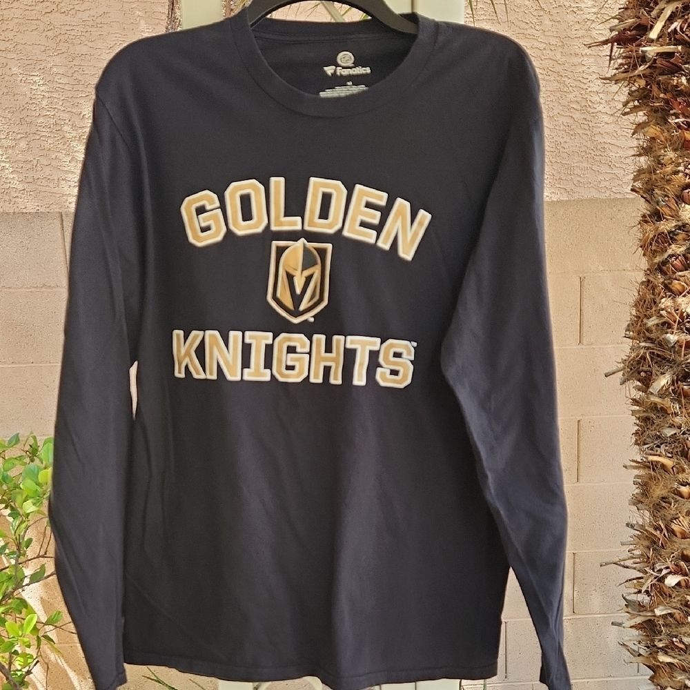 Fanatics Black NHL Logo Cotton Shirt